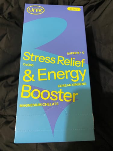 Customer photo review of Stress Relief & Energy Booster (30 Days)