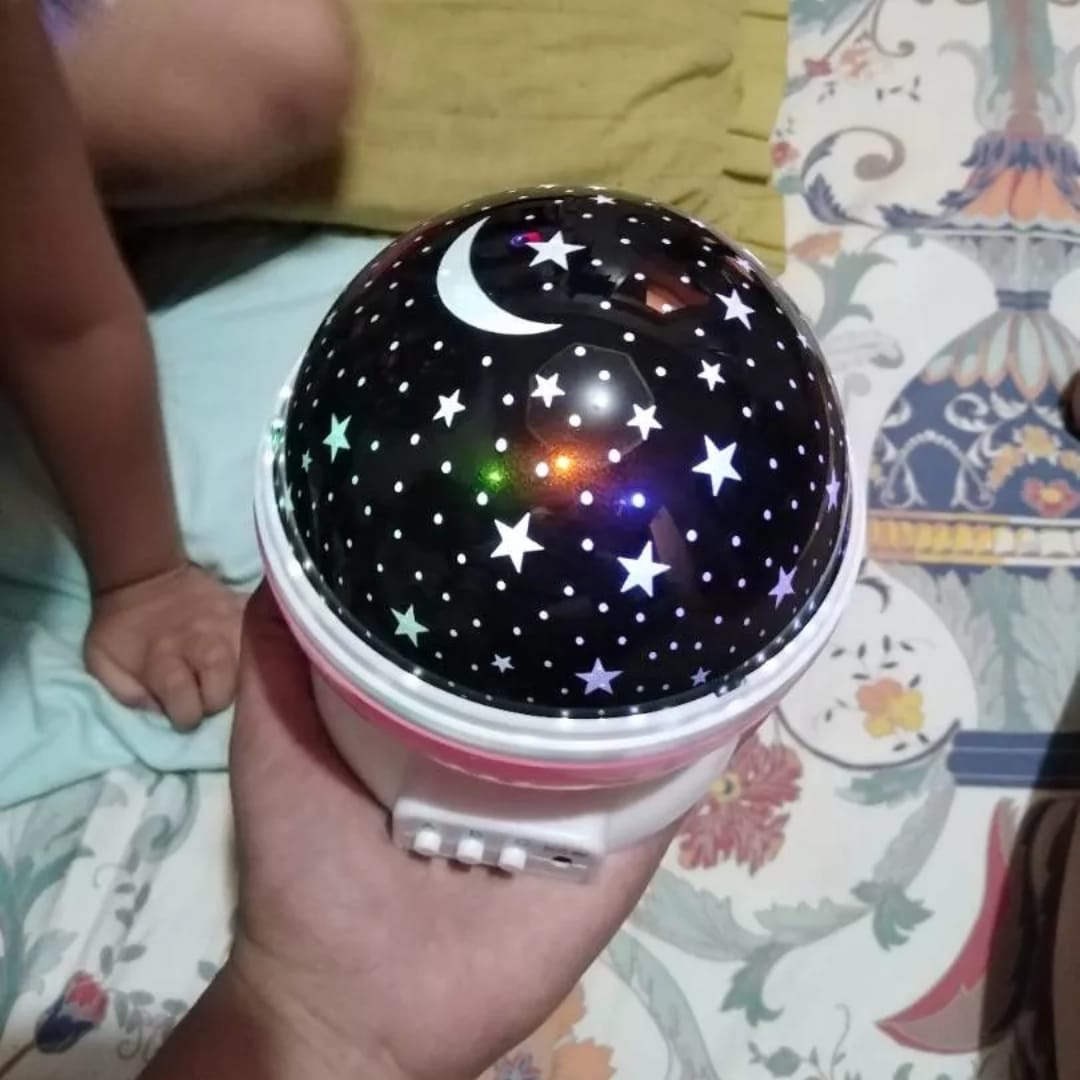 Customer photo review of Sternenprojektor Nachtlampe - Luna