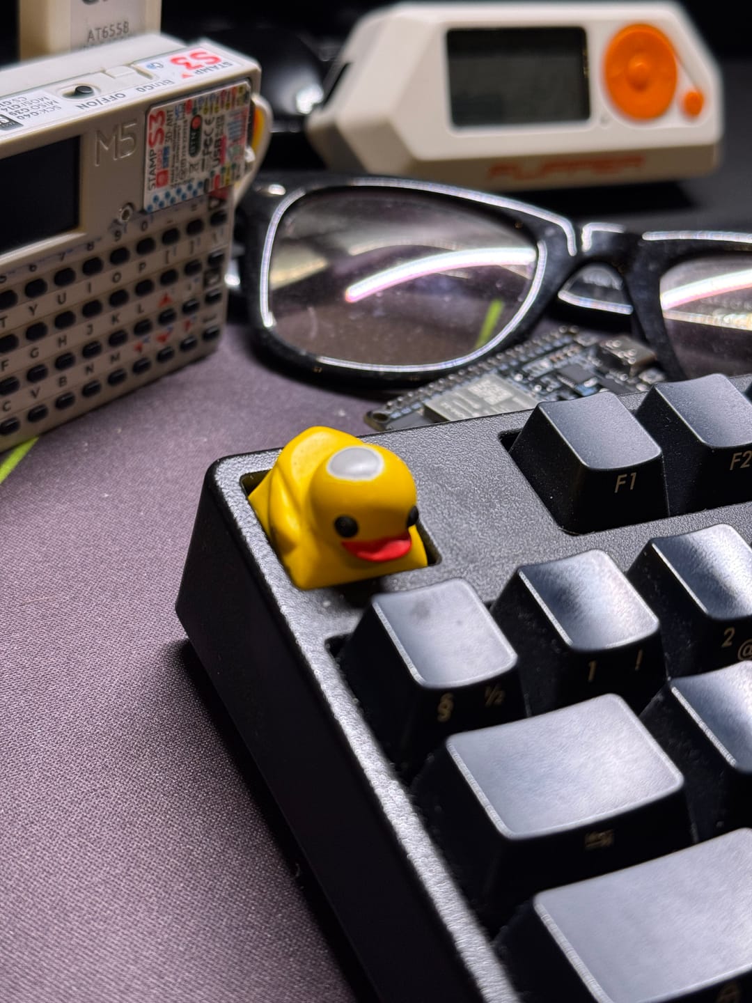 Customer photo review of Duckey Keycap