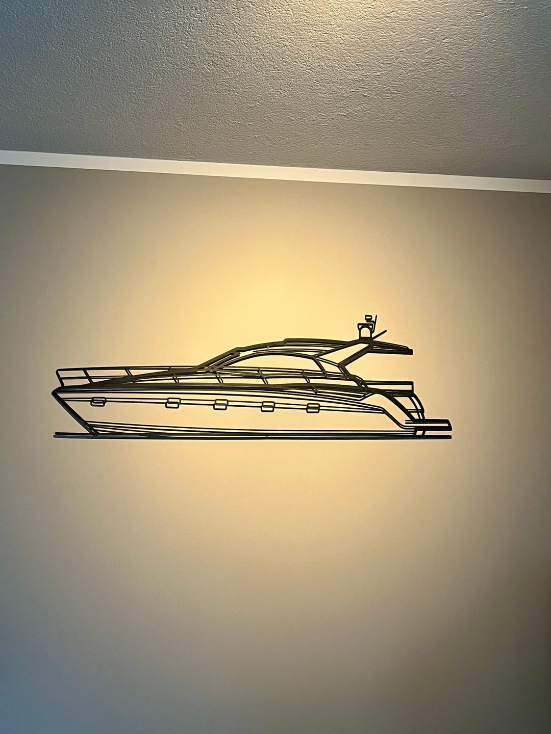 Customer photo review of 440S 2012 Silhouette Metal Wall Art