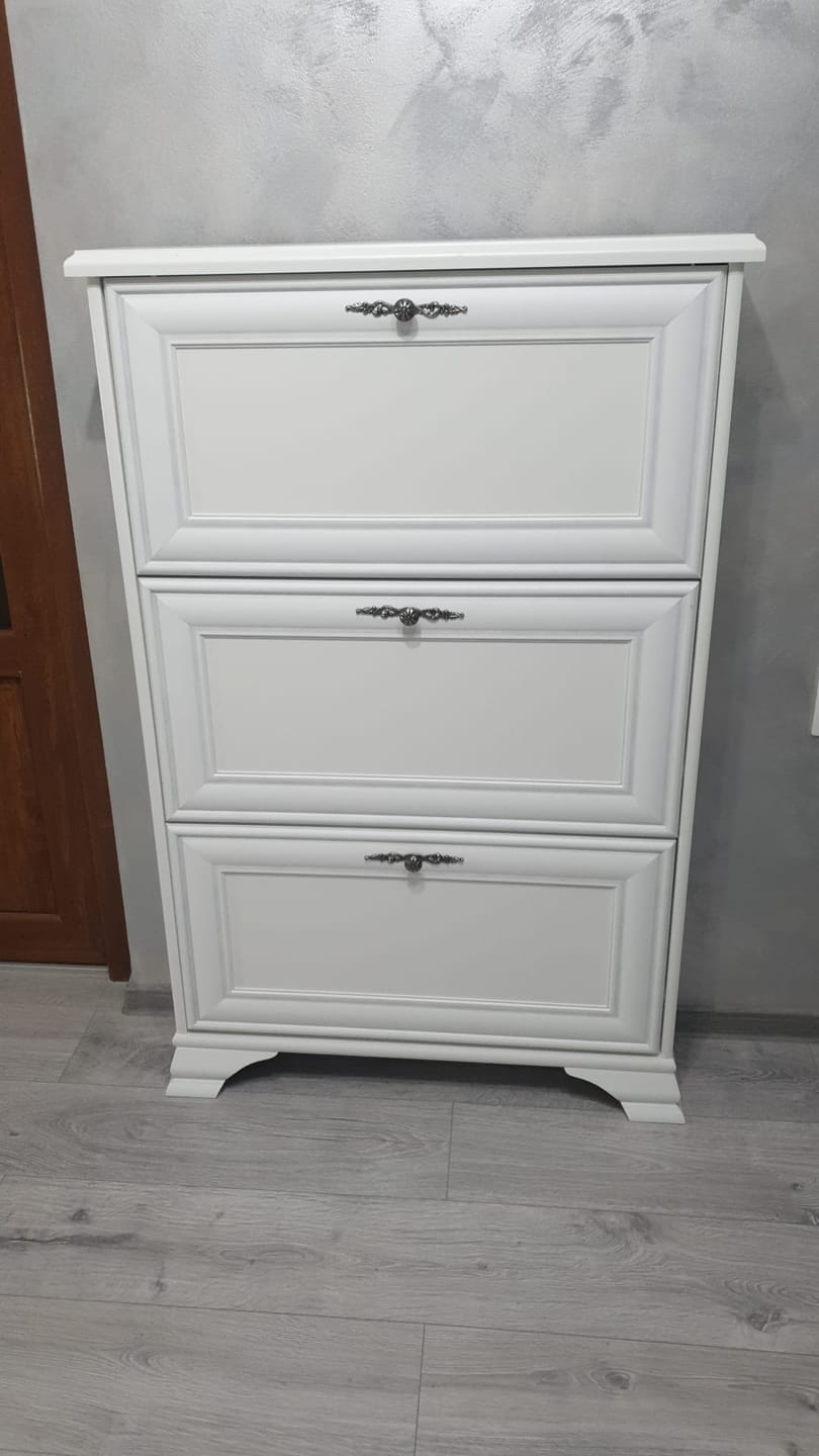 Customer photo review of Pantofar IDENTO, alb, PAL, 80x20x123 cm