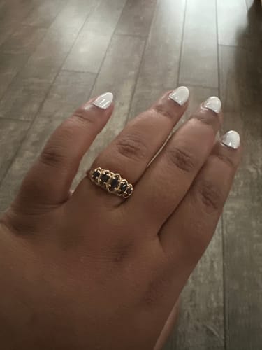 Customer photo review of Ring Sizing Service Fee
