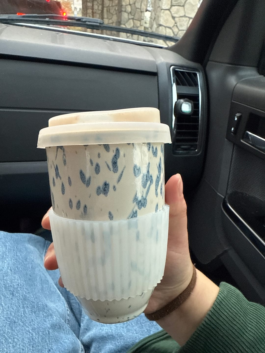 Customer photo review of Orchid Cup (Includes Lid & Band)