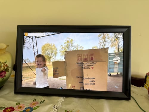 Customer photo review of Digital Photo Frame