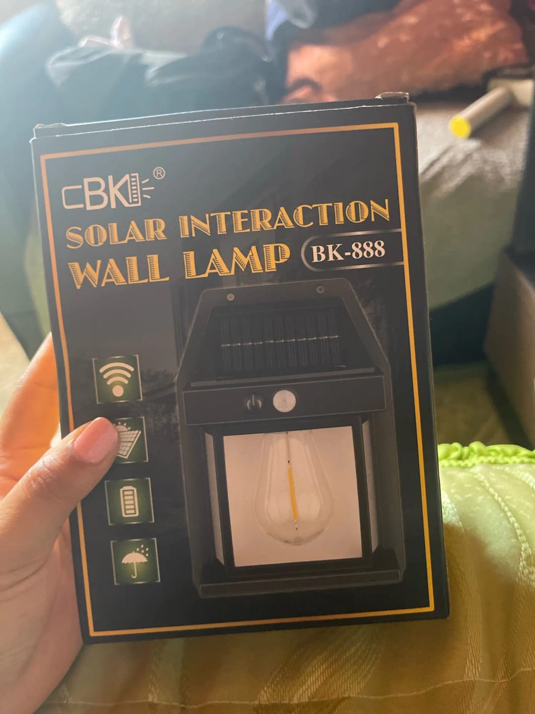 Customer photo review of EcoBright™ | Lámpara Solar de Pared | Pack 2 Unidades