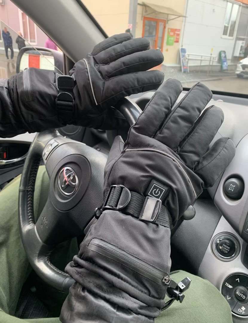 Customer photo review of Wasserdichte elektrisch beheizte Handschuhe – WarmHands