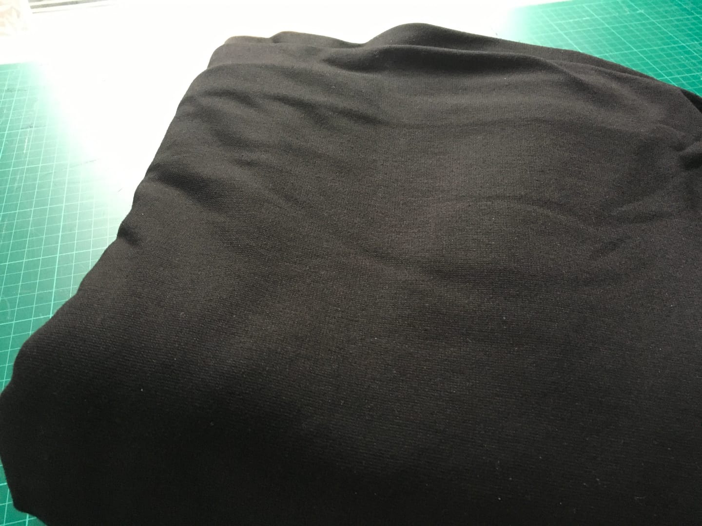 Customer photo review of Plain Ponte Roma Fabric