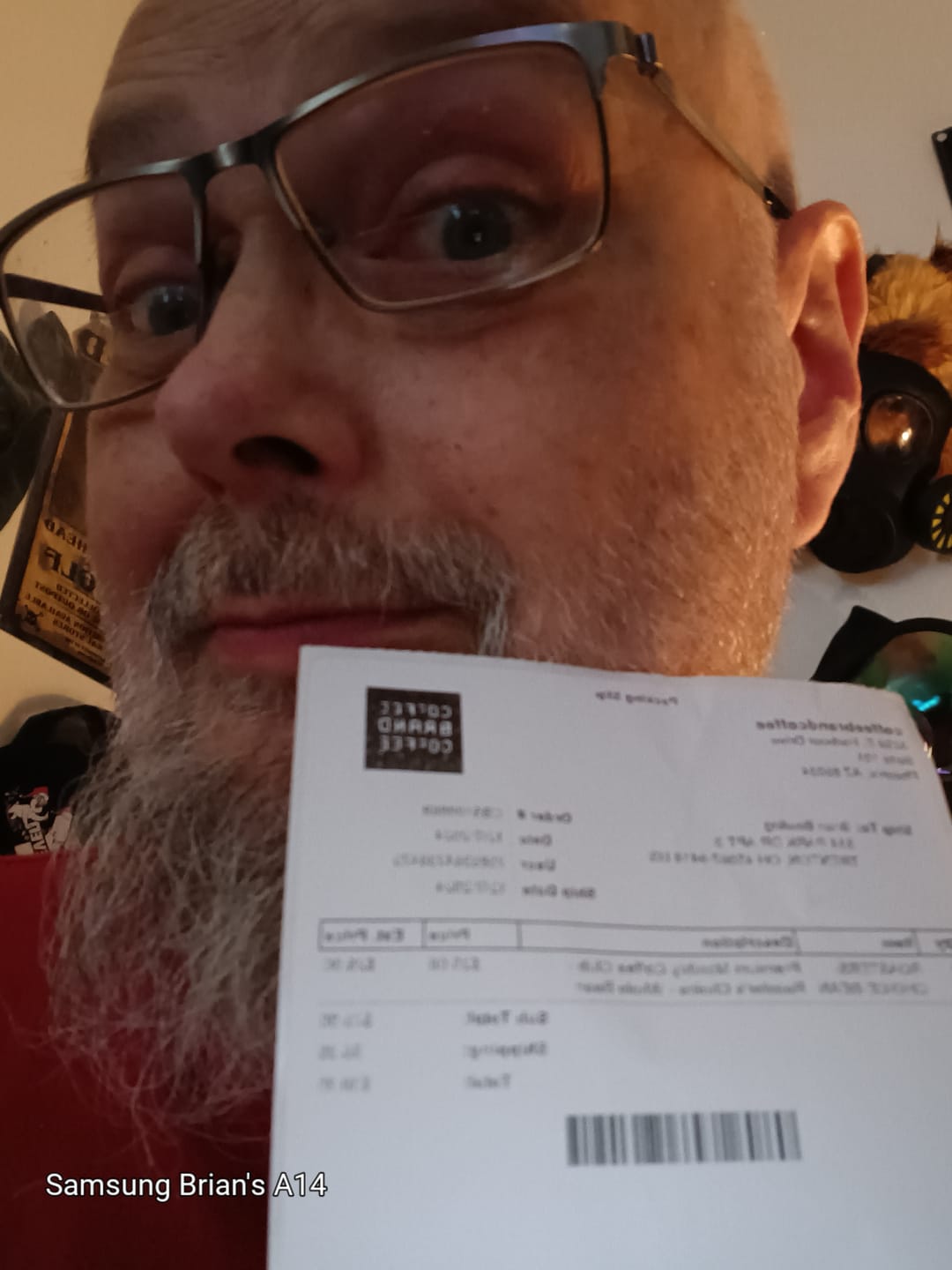 Customer photo review of Premium Monthly Coffee Club -Roaster's Choice