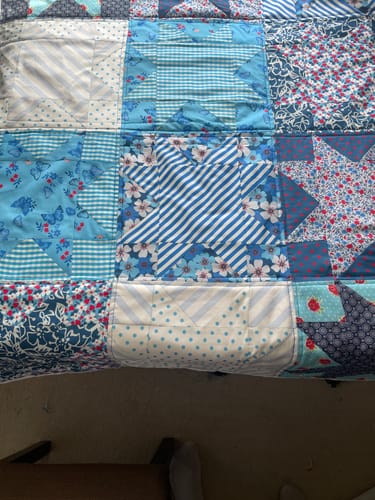 Customer photo review of Mrs Quilty Subscription Box