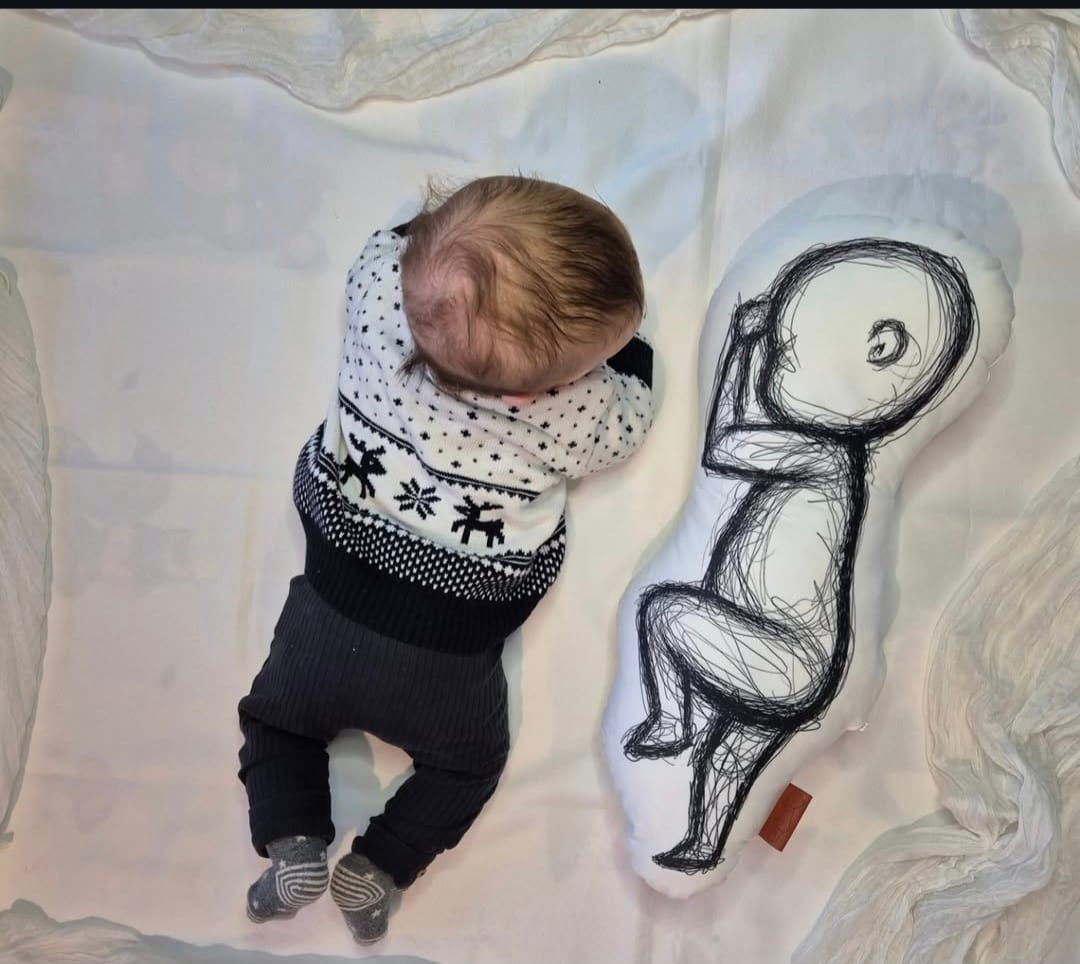 Customer photo review of BABYKISSEN SCRIBBLE ONE