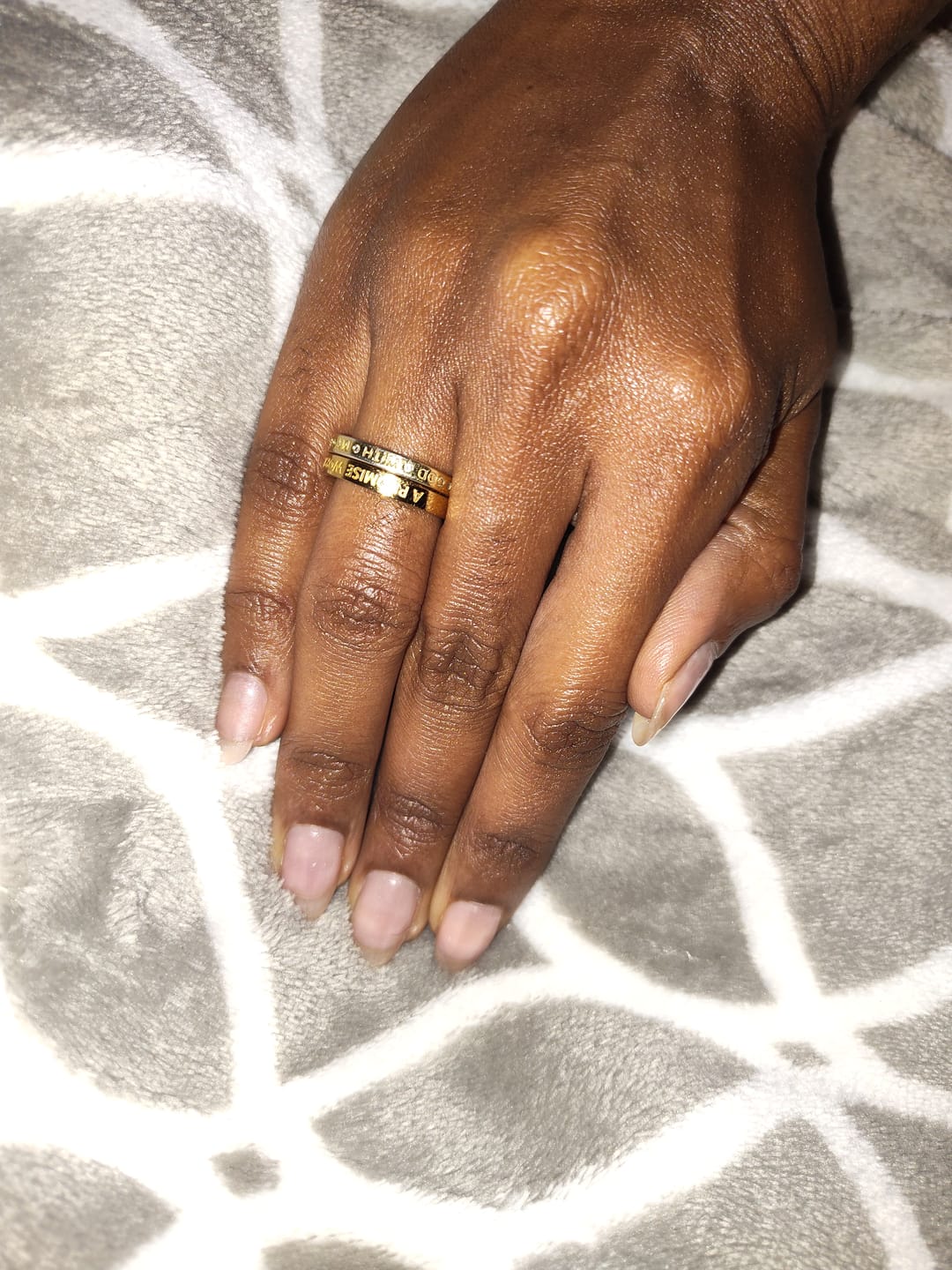 Customer photo review of A PROMISE WORTH KEEPING RING