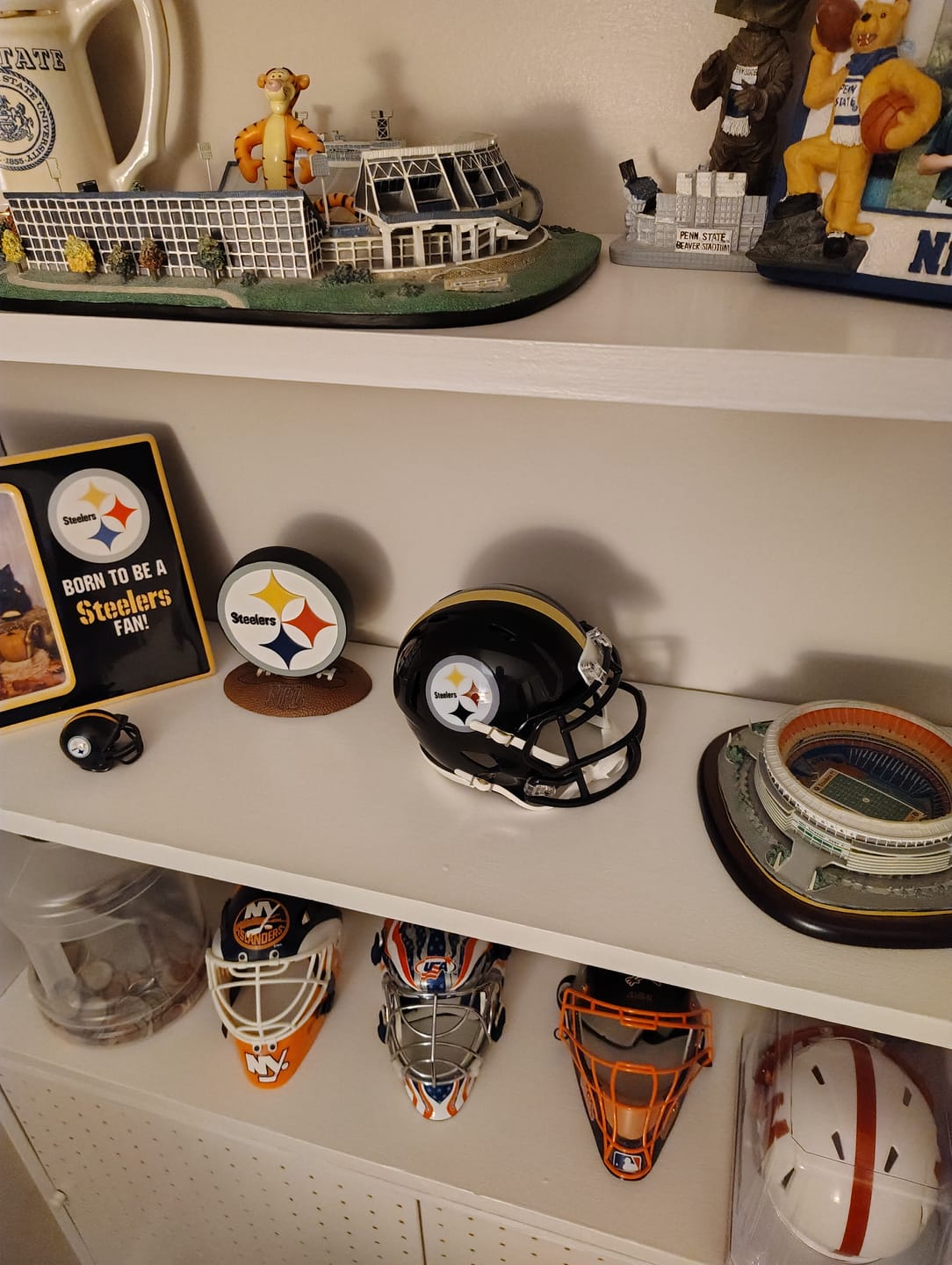 Customer photo review of Pittsburgh Steelers Riddell Speed Mini Helmet