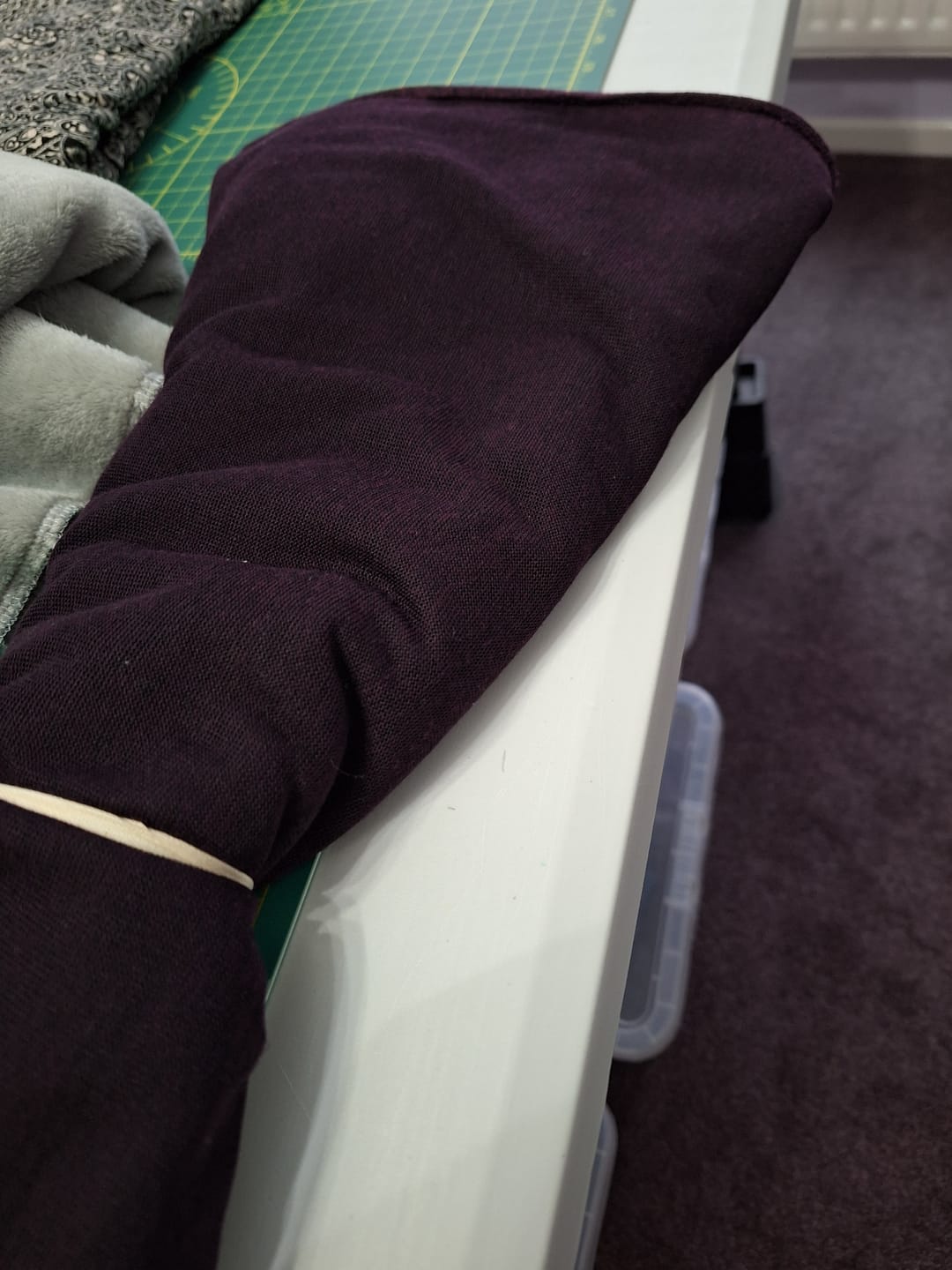 Customer photo review of Melange Knit Fabric