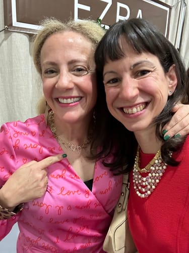 Customer photo review of Infinite Jewish Star Necklace