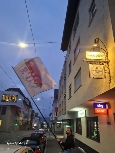 Customer photo review of Fahne inkl. Druck