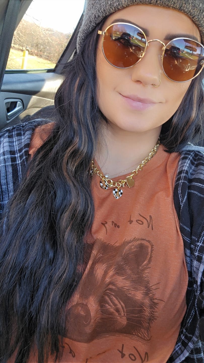 Customer photo review of Black/Brown Highlights straight DIY Hair Extensions Home Kit