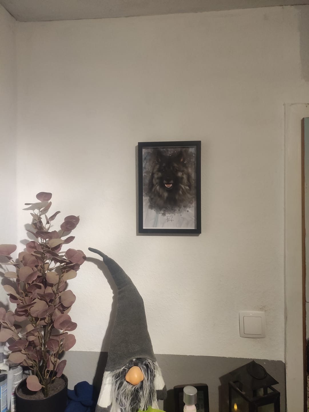 Customer photo review of Dein Hund als Aquarell Tierportrait | Geschenk für Hundebesitzer