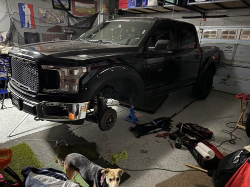 Customer photo review of 2011-23 F-150 2WD/4WD XS3 Front Extreme Street Brake Kit 6 lug 012-0329