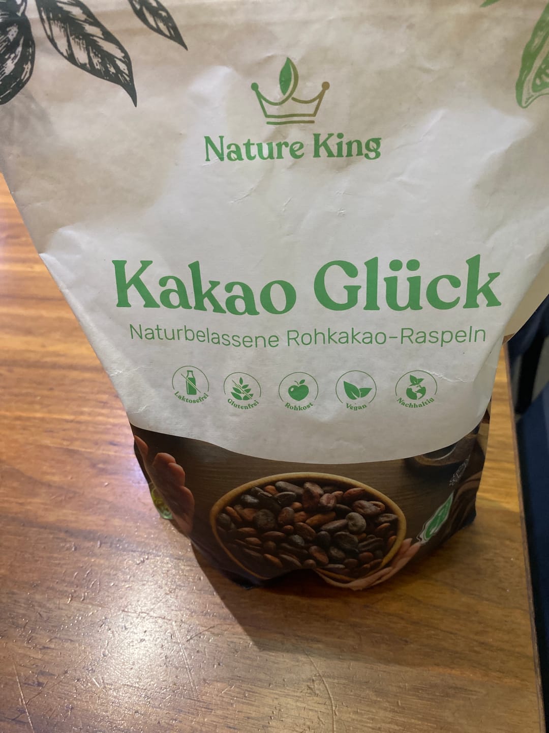 Customer photo review of Bio Kakao Glück 1 kg (100% Bio Roh Kakao)