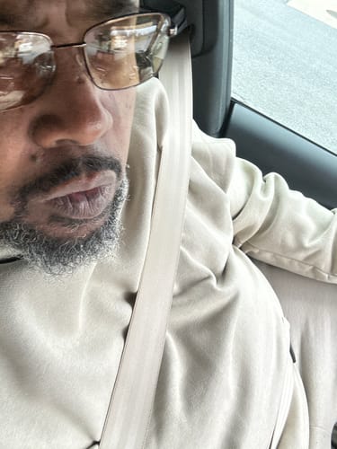 Customer photo review of Desert Sand - Premium Ultra Heavy Hoodie Sweatshirt