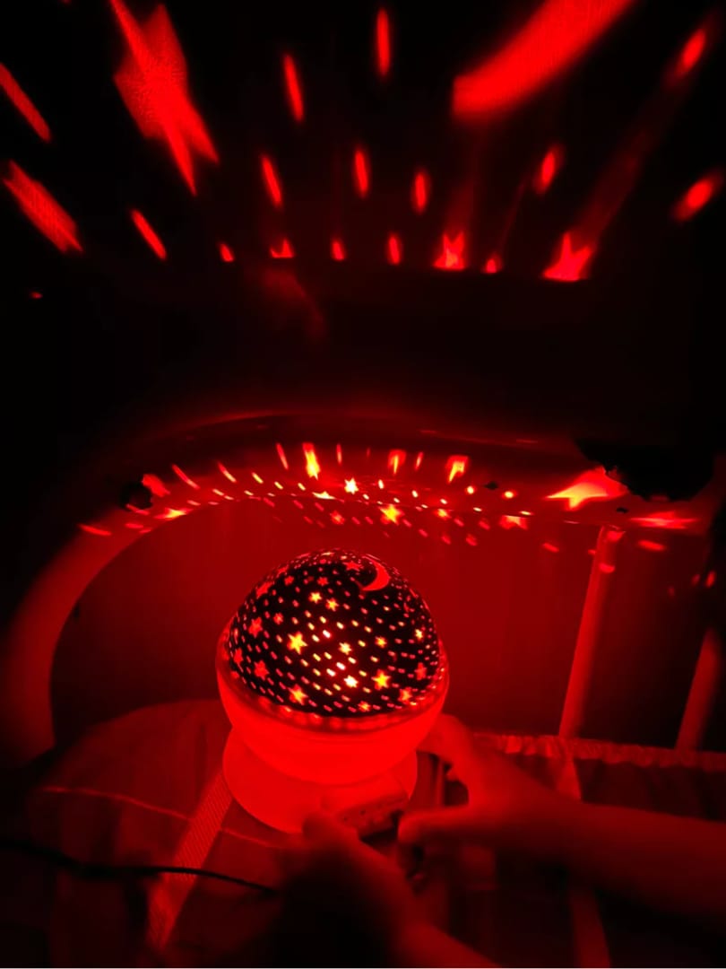 Customer photo review of Sternenprojektor Nachtlampe - Luna