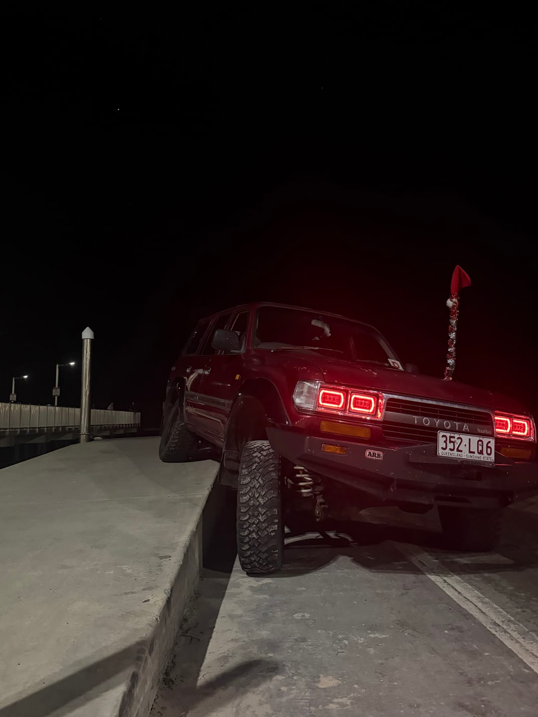 Customer photo review of 4X6" LED Colour Chasing Headlights
