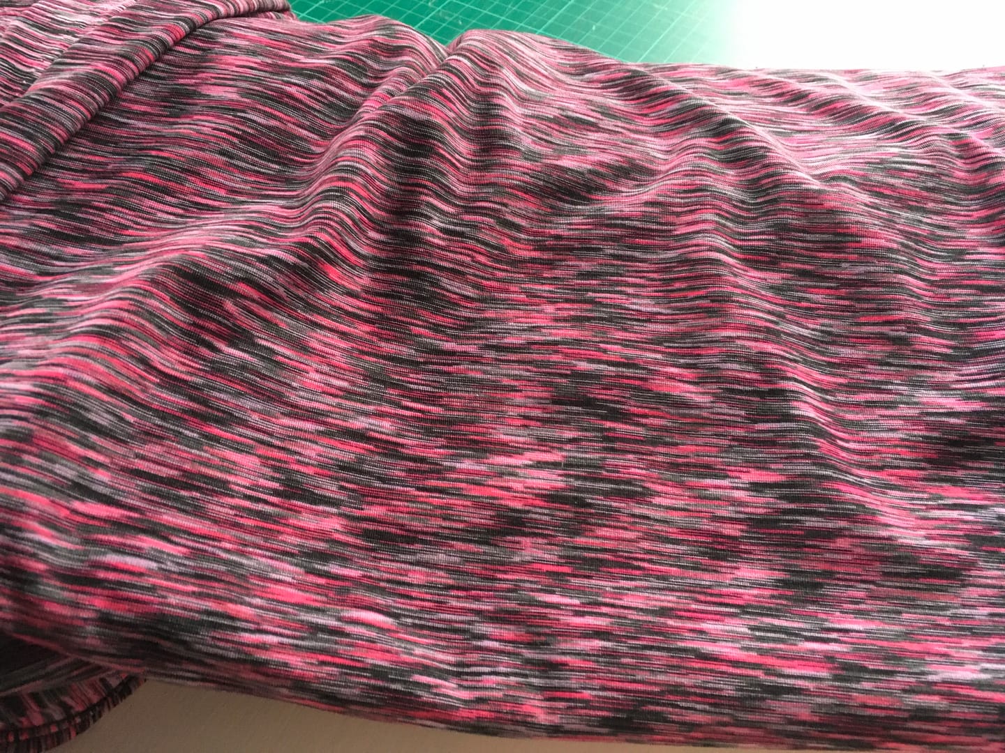 Customer photo review of Melange Active Wear Sports Jersey Fabric