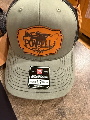 Customer photo review of Premium Custom Leather Patch Hats (Wholesale)