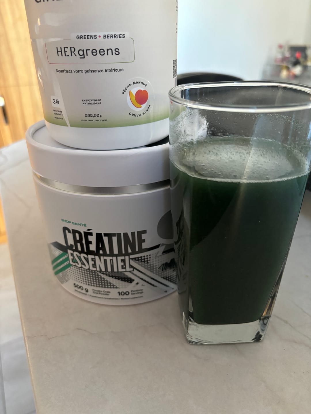 Customer photo review of Girl Power - HERgreens 300g
