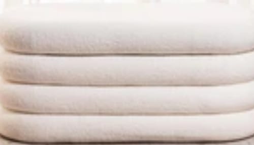 Customer photo review of UPPSALA - Banc avec rangement en bouclettes blanches