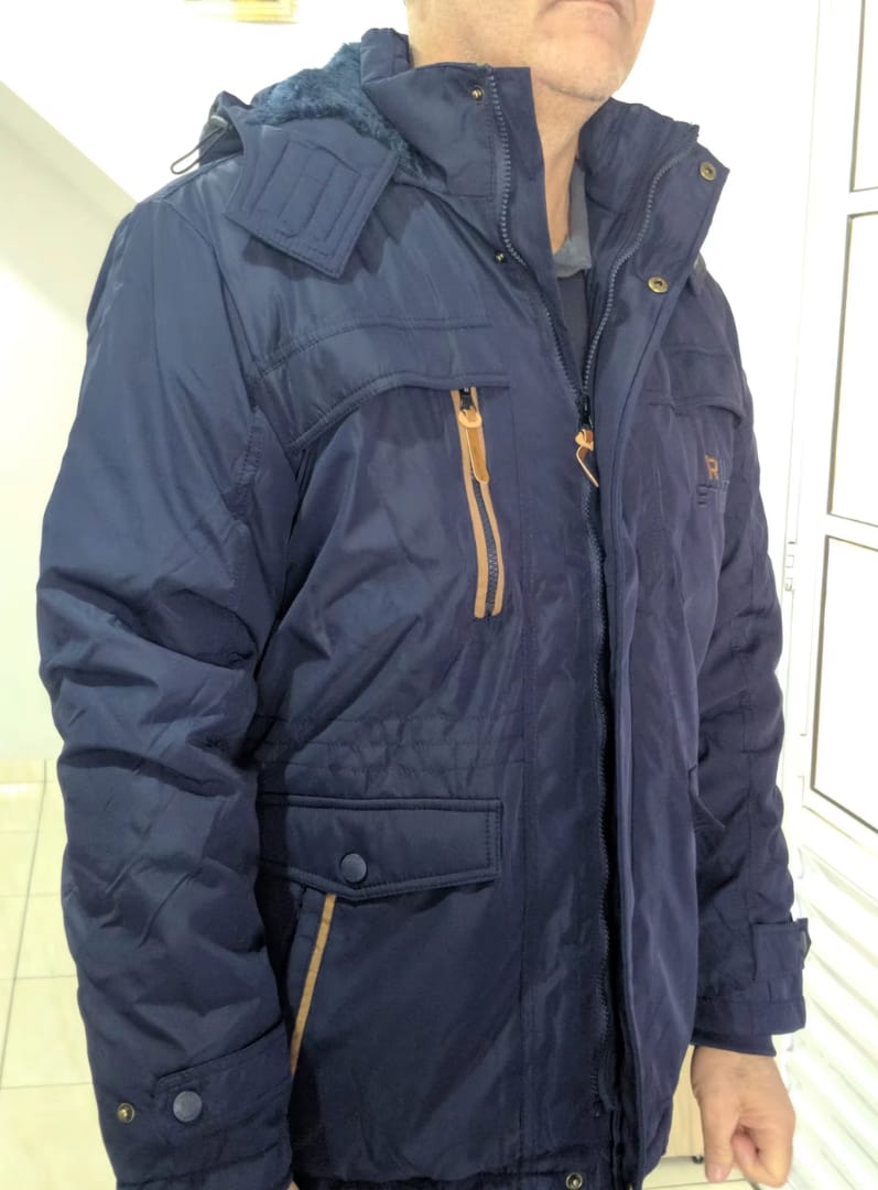 Customer photo review of Warme Winterjacke für Herren - Daan