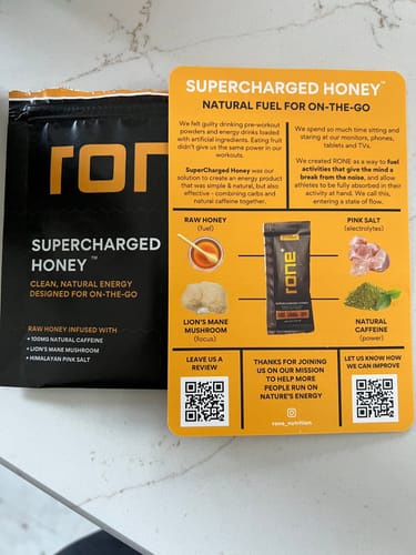 Customer photo review of (3-Sample Pack) SuperCharged Honey