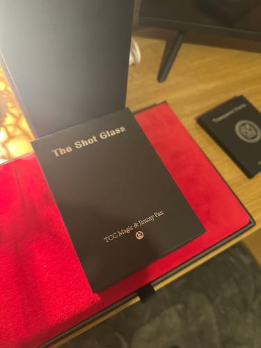Customer photo review of The Shot Glass by TCC & Jimmy Fan