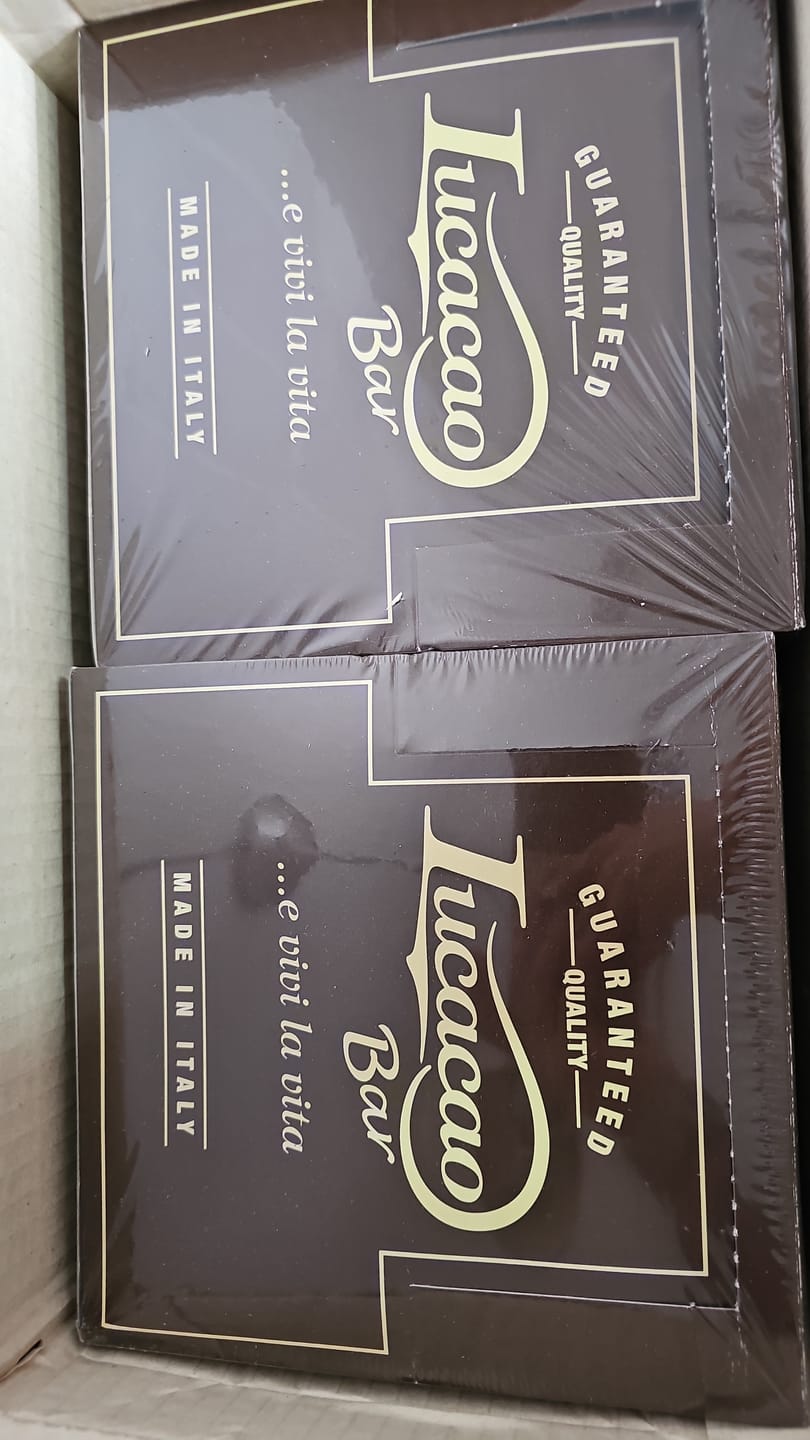Customer photo review of Lucaffe Lucacao Bar Chocolate Caliente
