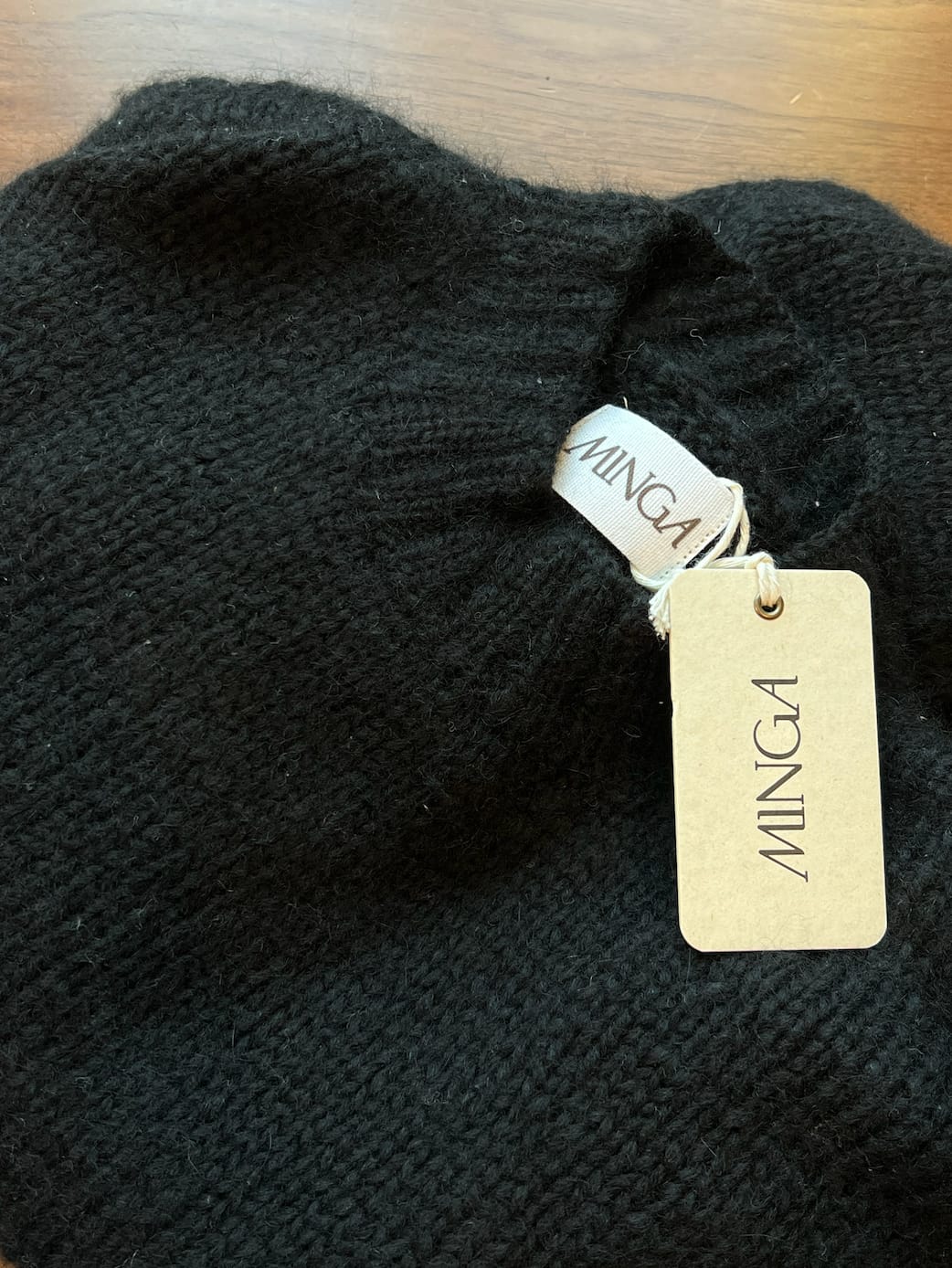 Customer photo review of Alissa Sweater - Baby Alpaca