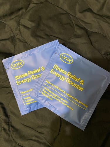 Customer photo review of Stress Relief & Energy Booster (7-Day Trial Pack)