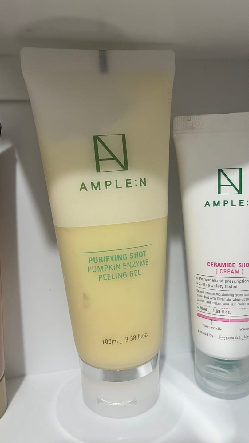 Customer photo review of Exfoliante  Amplen  Calabaza 100ml