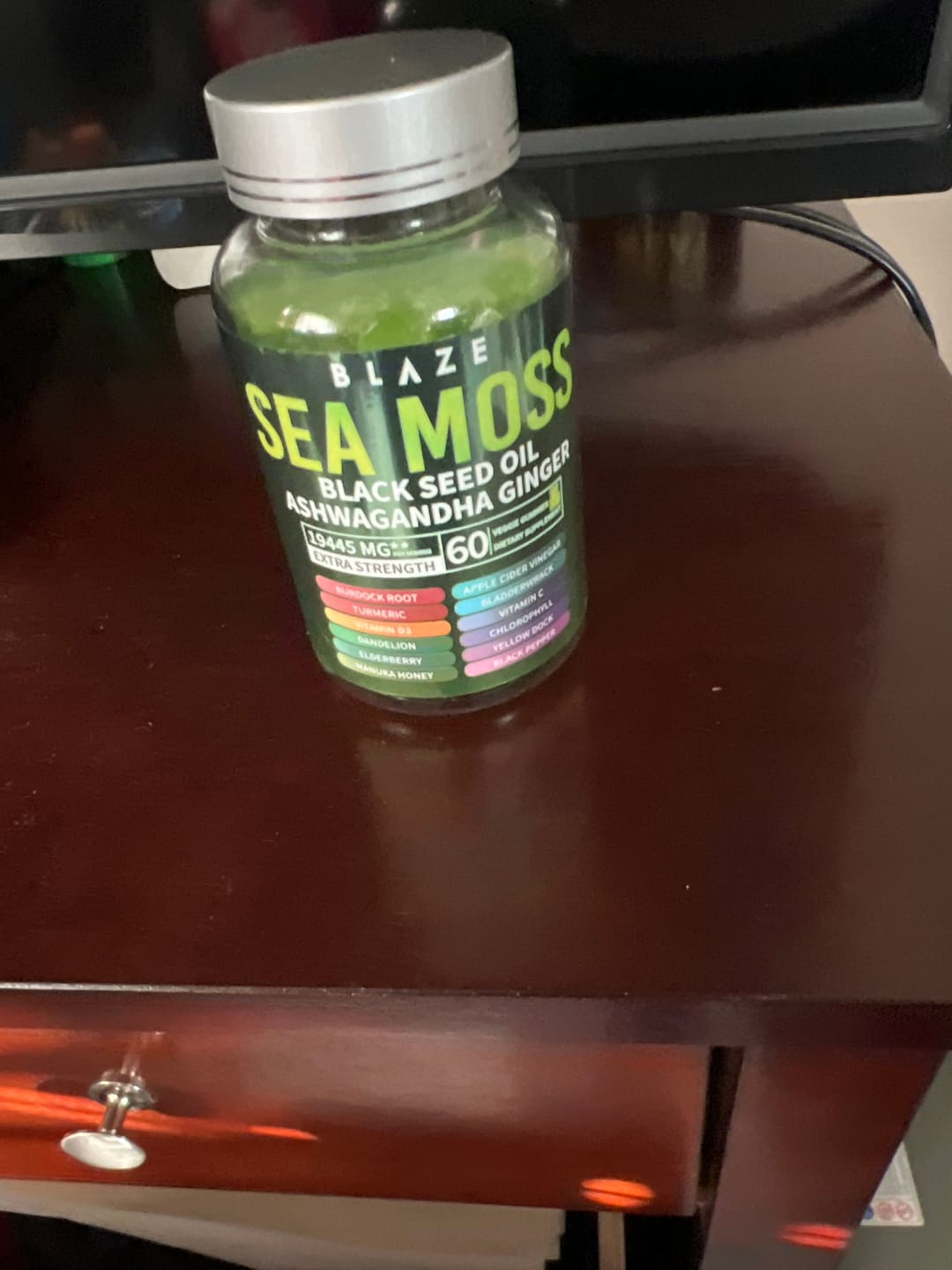 Customer photo review of Sea Moss Extra Strength