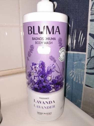 Customer photo review of Bluma Bagnoschiuma Body Wash - Talc (Made in Italy), 33.8oz