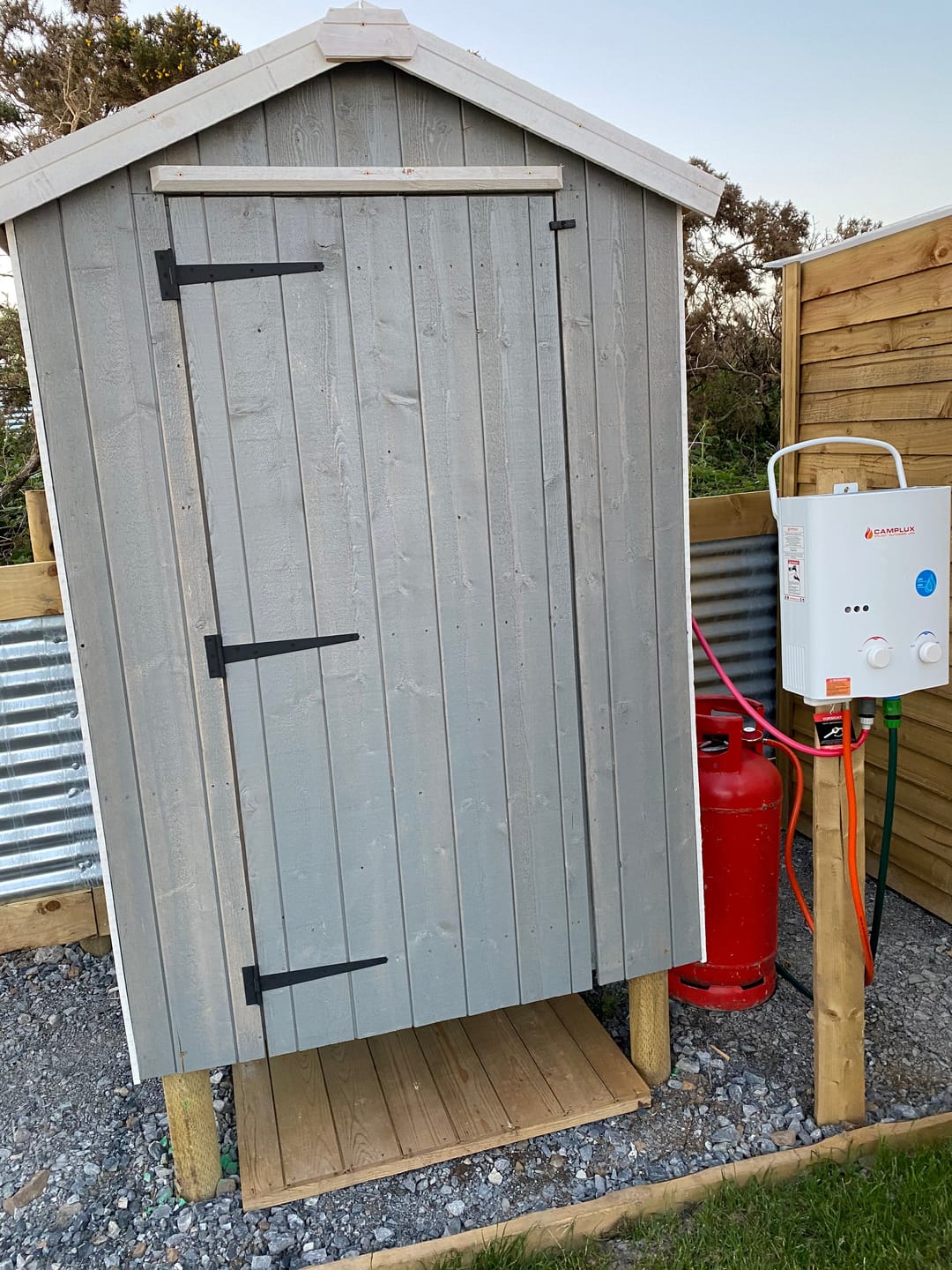 Customer photo review of Camplux AY132P43 Gasdurchlauferhitzer mit Tragbarer Griff