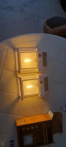Customer photo review of EcoBright™ | Lámpara Solar de Pared | Pack 2 Unidades