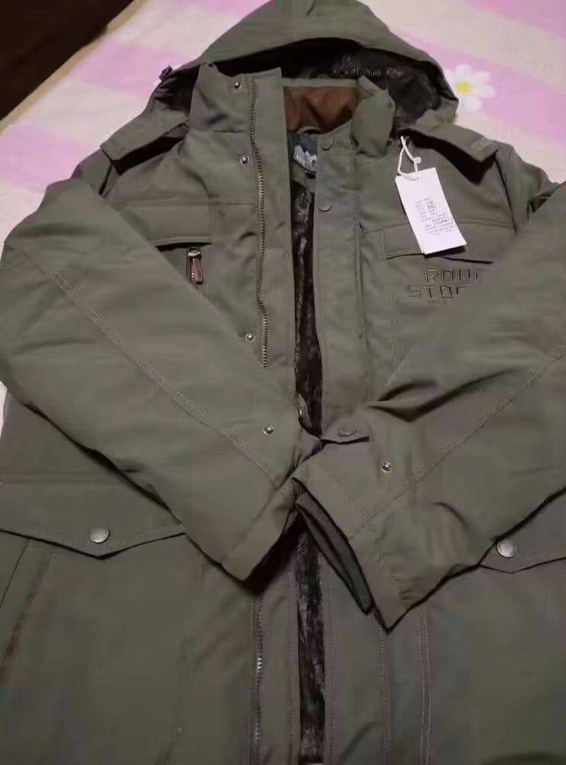 Customer photo review of Warme Winterjacke für Herren - Daan