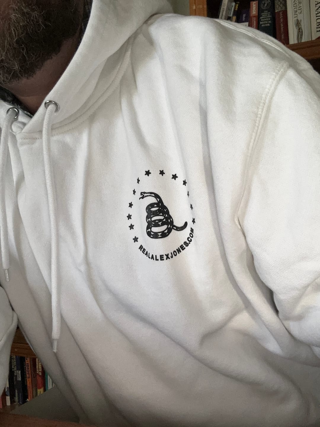 Customer photo review of Don't Tread On Me Hoodie