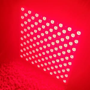 Customer photo review of Red Light Therapy Panel