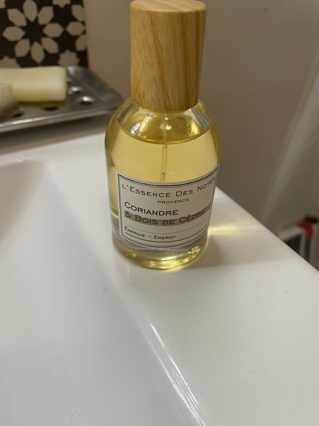 Customer photo review of Coriandre & Bois de Cèdre