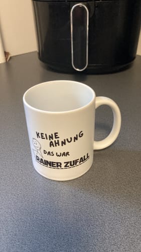 Customer photo review of Rainer Zufall Tasse