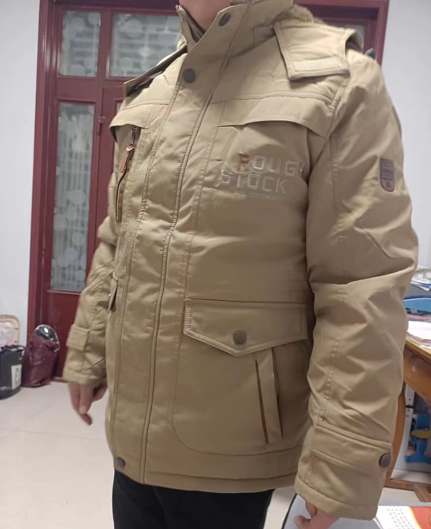 Customer photo review of Warme Winterjacke für Herren - Daan