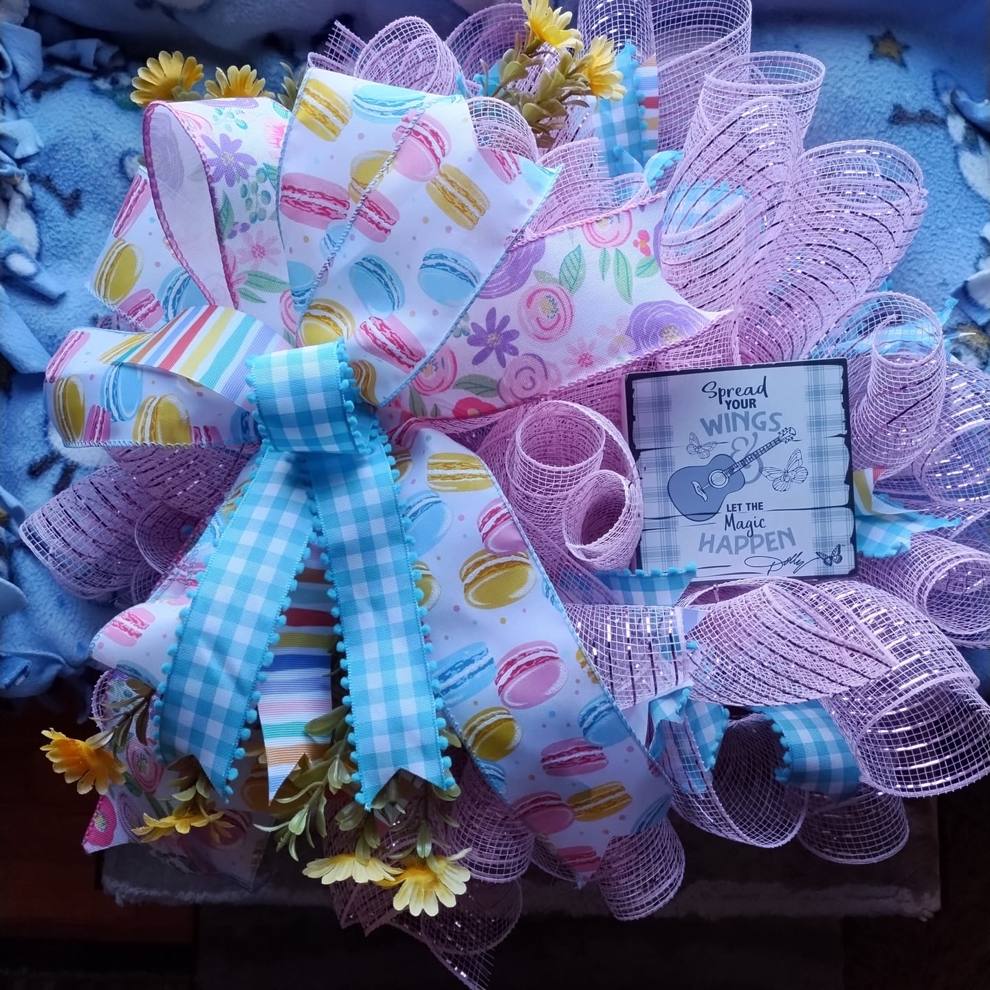 Customer photo review of Pancake Wreath Frame Patent Pending Bundle