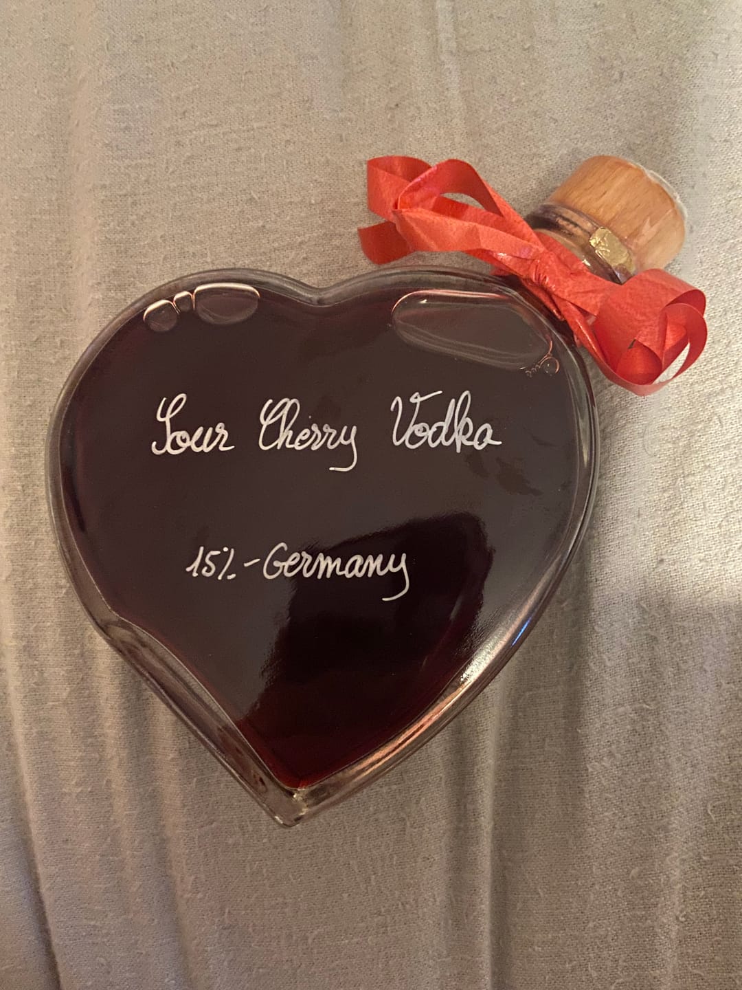 Customer photo review of Passion Heart with Sour Cherry Vodka