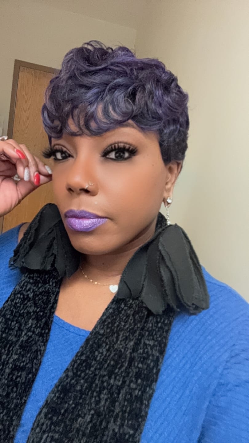 Customer photo review of It's A Wig Synthetic Hair Full Wig - NUNA
